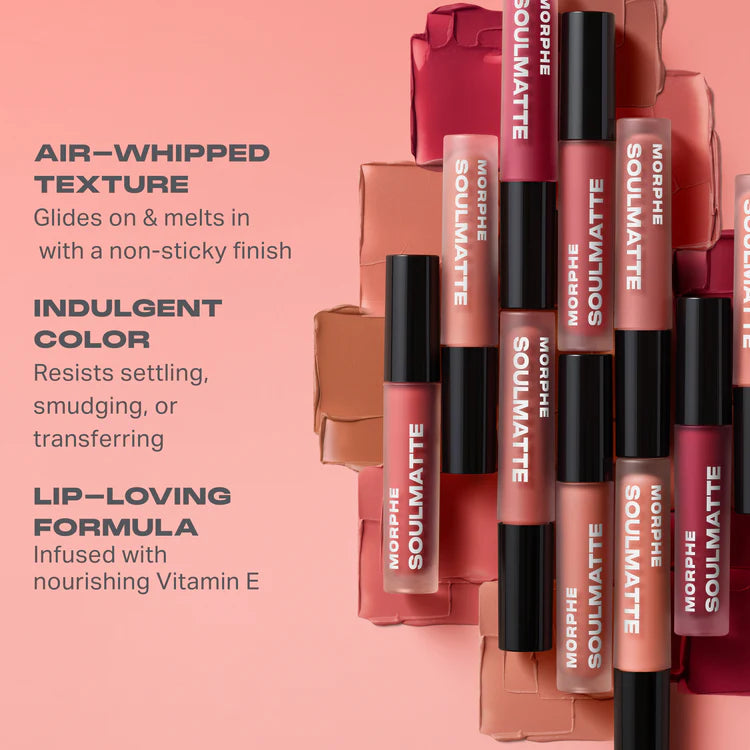 Morphe Soulmatte Velvet Lip Mousse – Honey