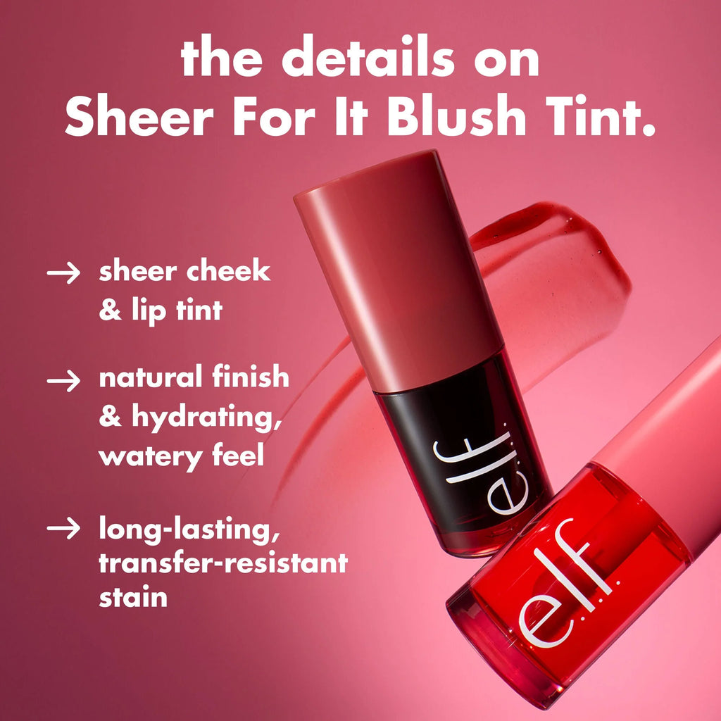 e.l.f. Sheer For It Blush Tint – Cherry Cola