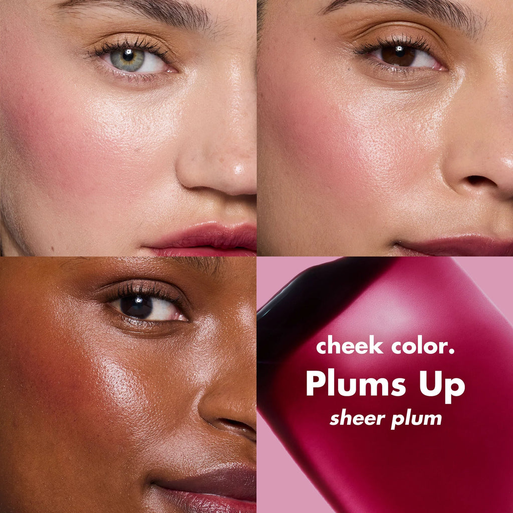 e.l.f. Sheer For It Lip + Cheek Tint – Plums Up