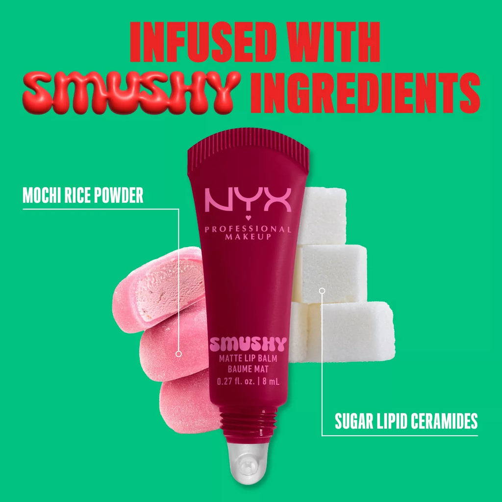 NYX Professional Makeup Smushy Matte Lip Balm – Squeeze N’ Sizzle