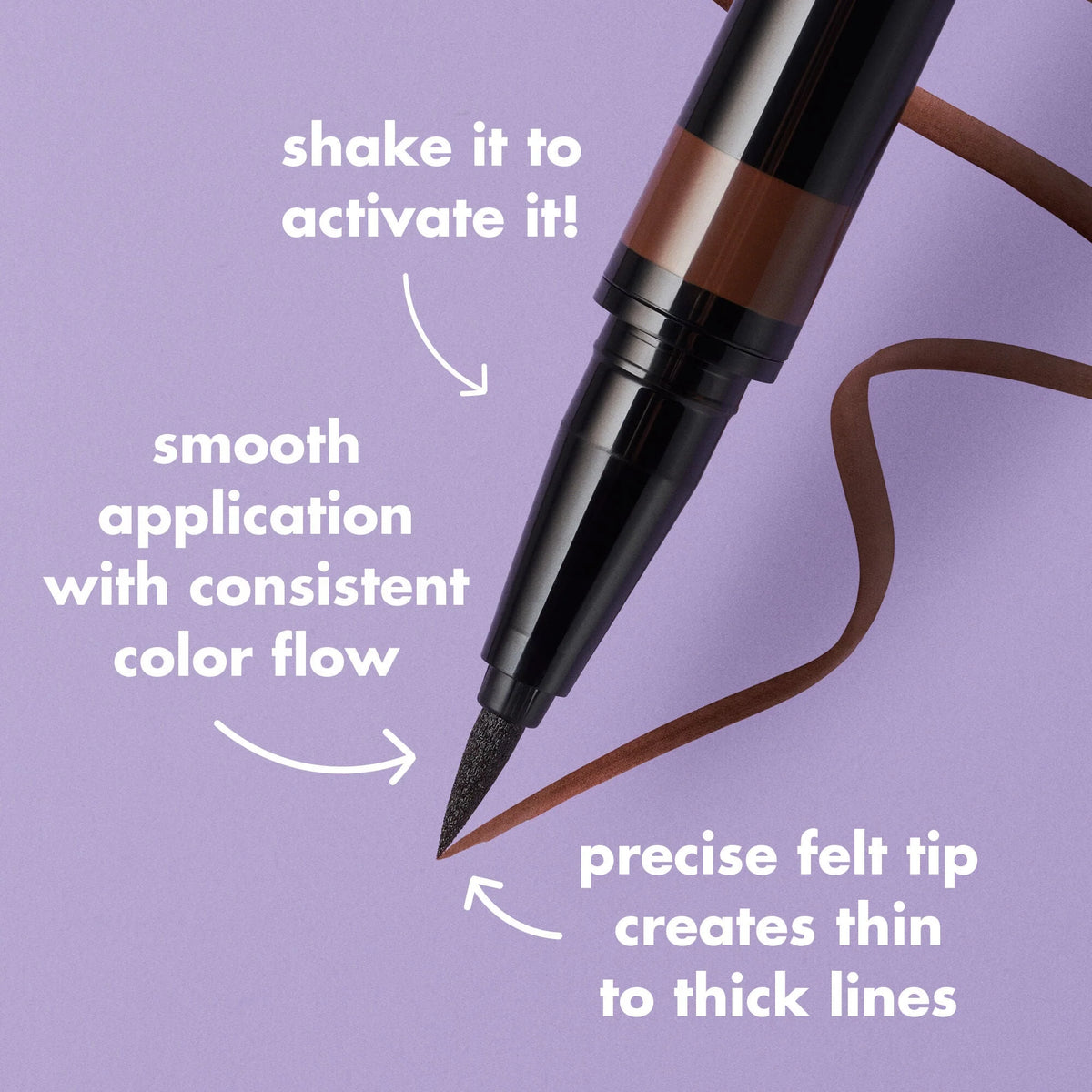 e.l.f. H2O Proof Eyeliner Pen - Black