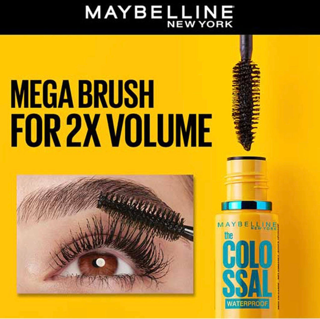 Maybelline Colossal Waterproof Mascara – Black