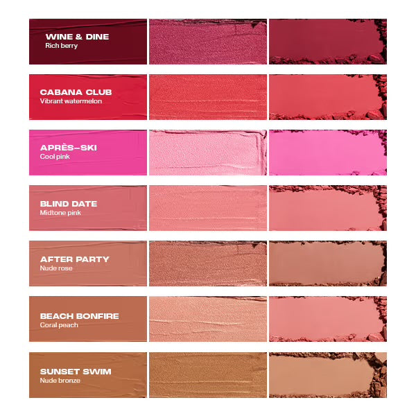 Morphe Cheek Thrills Multi-Finish Face Trio