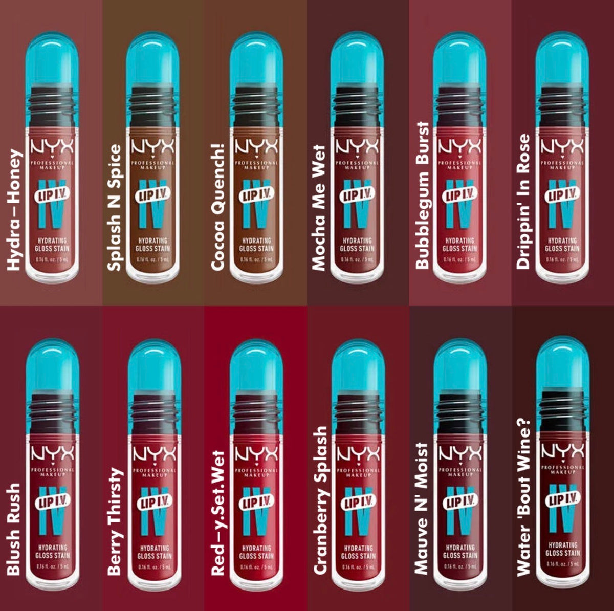 NYX Lip IV Hydrating Gloss Stain