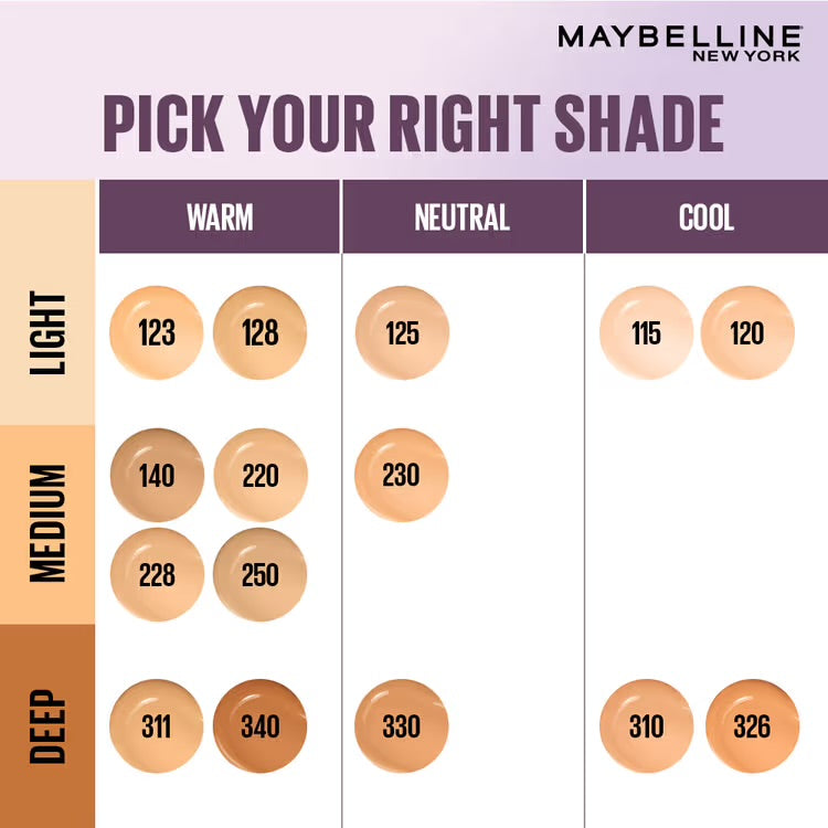 Maybelline New York Super Stay Lumi Matte Foundation – 30H