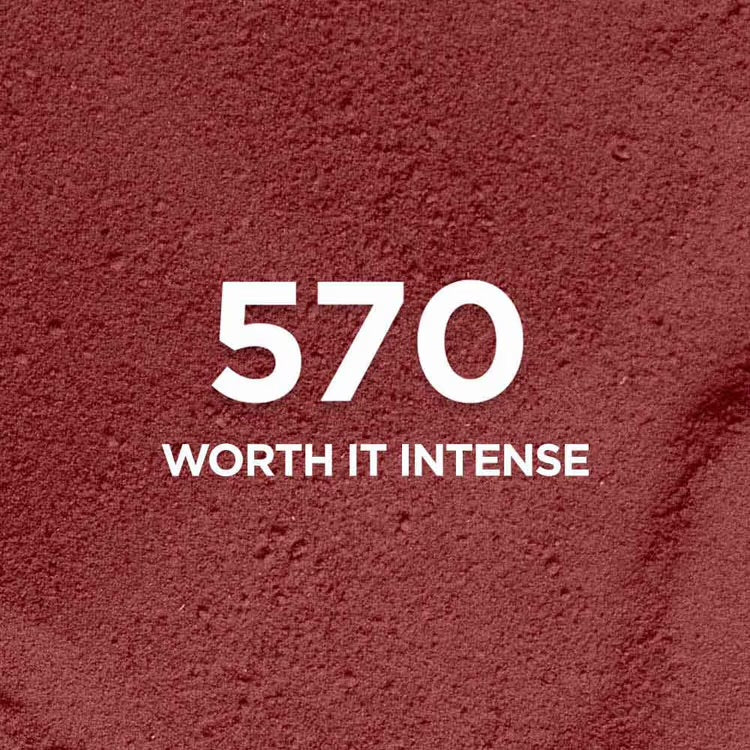 L’Oréal Paris Color Riche Intense Volume Matte Lipstick – 570 Worth It Intense