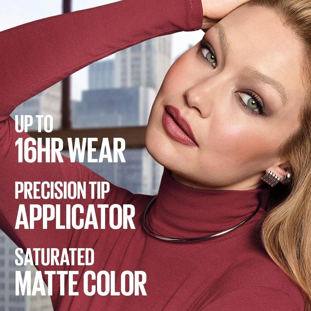 Maybelline New York Super Stay Matte Ink Liquid Lipstick – 70 Amazonian