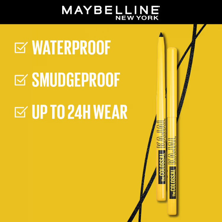 Maybelline New York Colossal Kajal – Deep Black