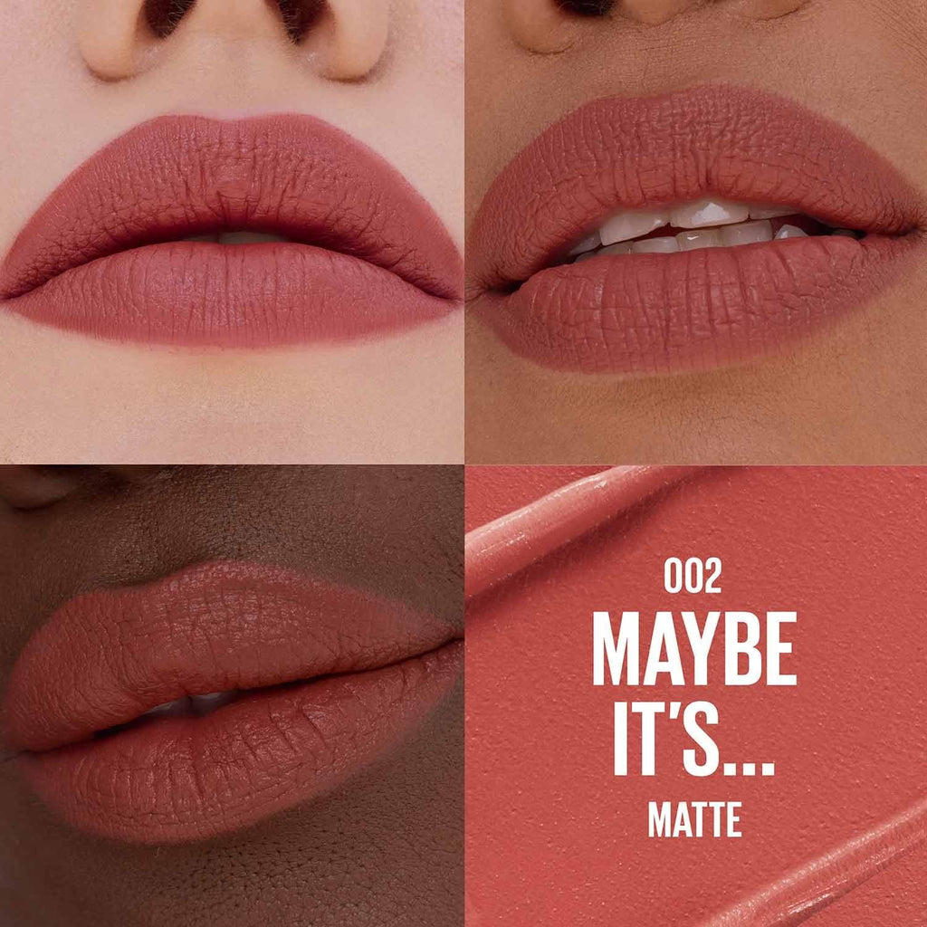 Maybelline New York Serum Matte Lipstick – 002 May Be Its