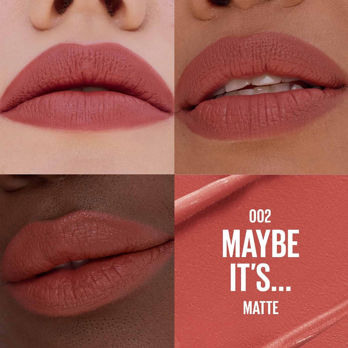 Maybelline New York Serum Matte Lipstick – 002 May Be Its