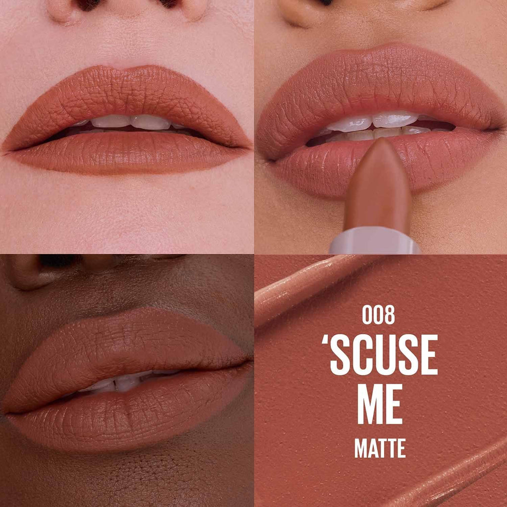 Maybelline New York Serum Matte Lipstick – 008 ’Scuse Me