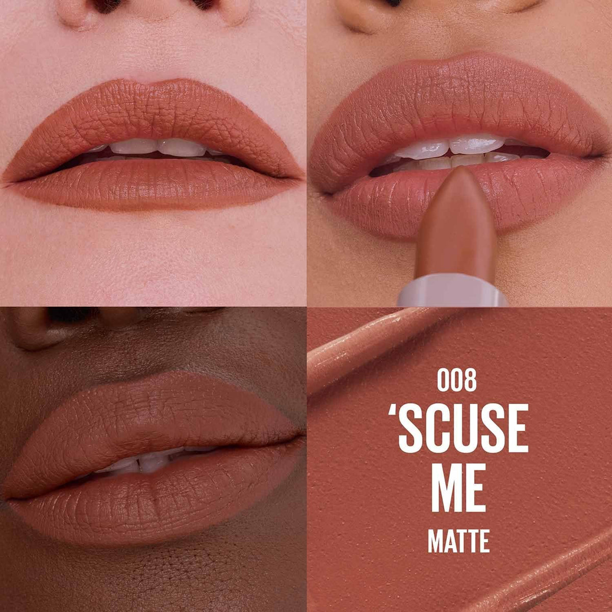 Maybelline New York Serum Matte Lipstick – 008 ’Scuse Me