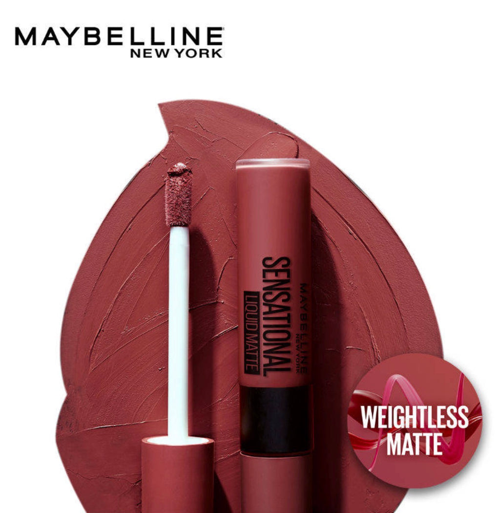 Maybelline Sensational Liquid Matte Lipstick – Shade 11 Made Easy