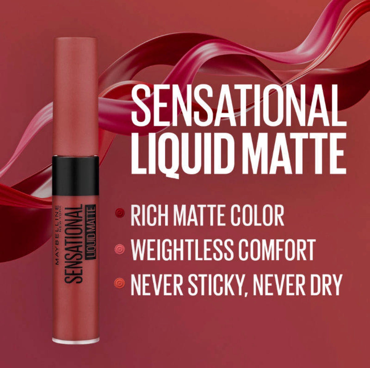 Maybelline Sensational Liquid Matte Lipstick – Shade 11 Made Easy