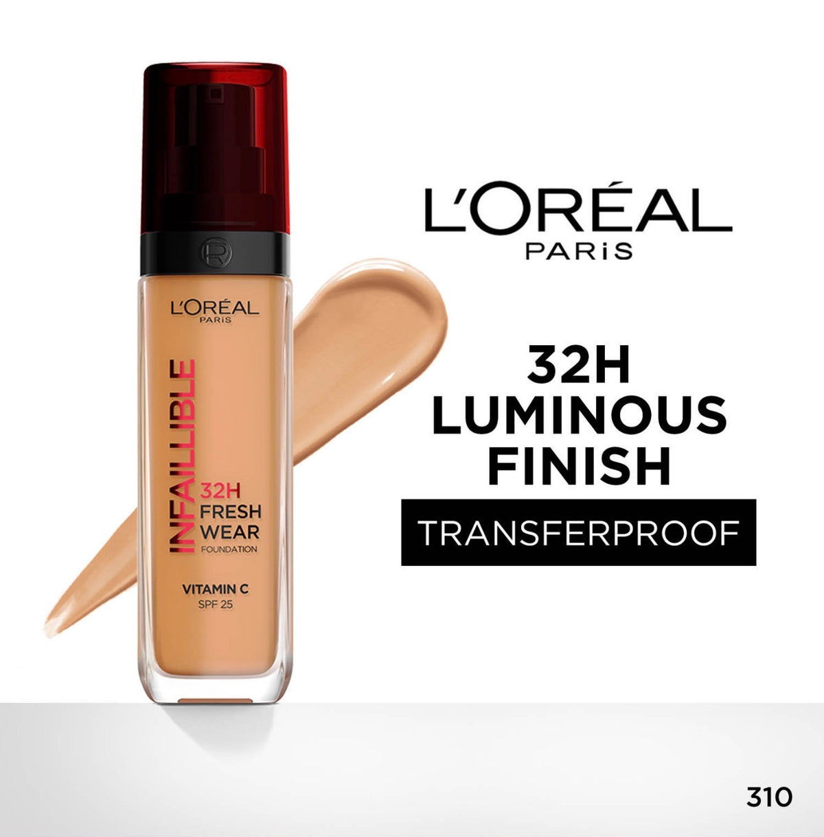 L’Oréal Paris Infallible 32H Fresh Wear Foundation – 30ml