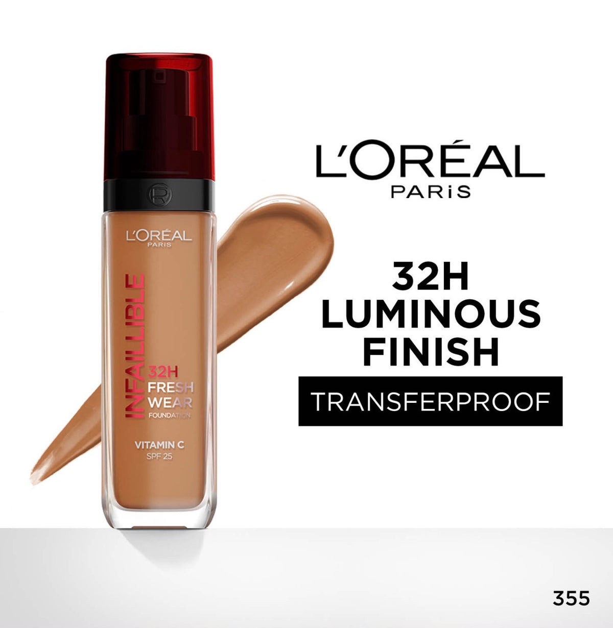 L’Oréal Paris Infallible 32H Fresh Wear Foundation – 30ml