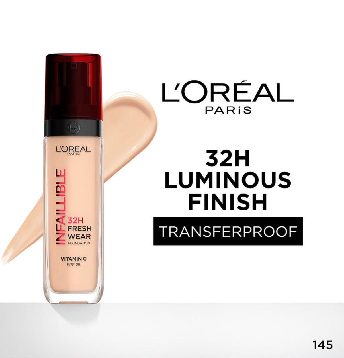 L’Oréal Paris Infallible 32H Fresh Wear Foundation – 30ml