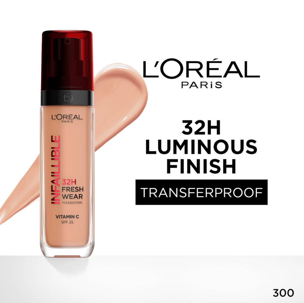 L’Oréal Paris Infallible 32H Fresh Wear Foundation – 30ml