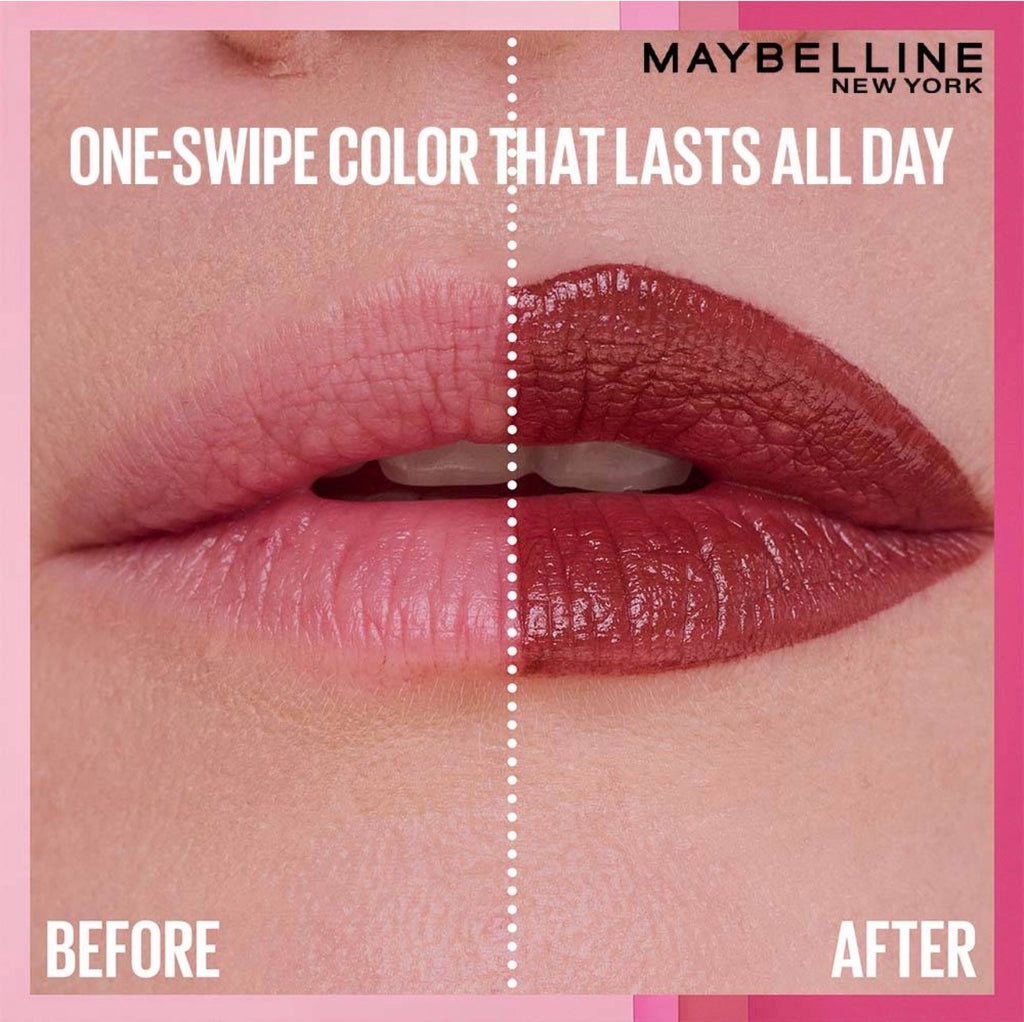 Maybelline New York Serum Satin Lipstick – Make It Work