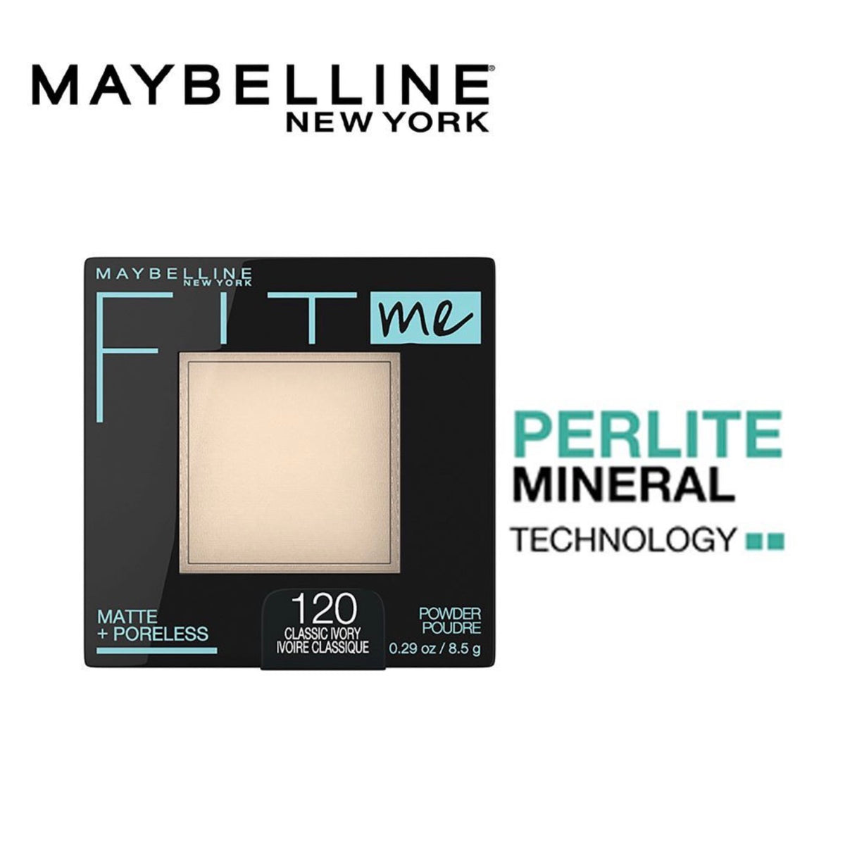 Maybelline New York Fit Me Matte + Poreless Pressed Powder