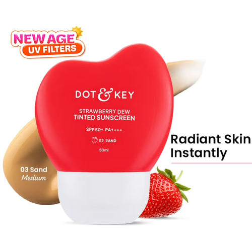 Dot &amp; Key Strawberry Dew Tinted Sunscreen SPF 50+ PA++++ | 50 ml