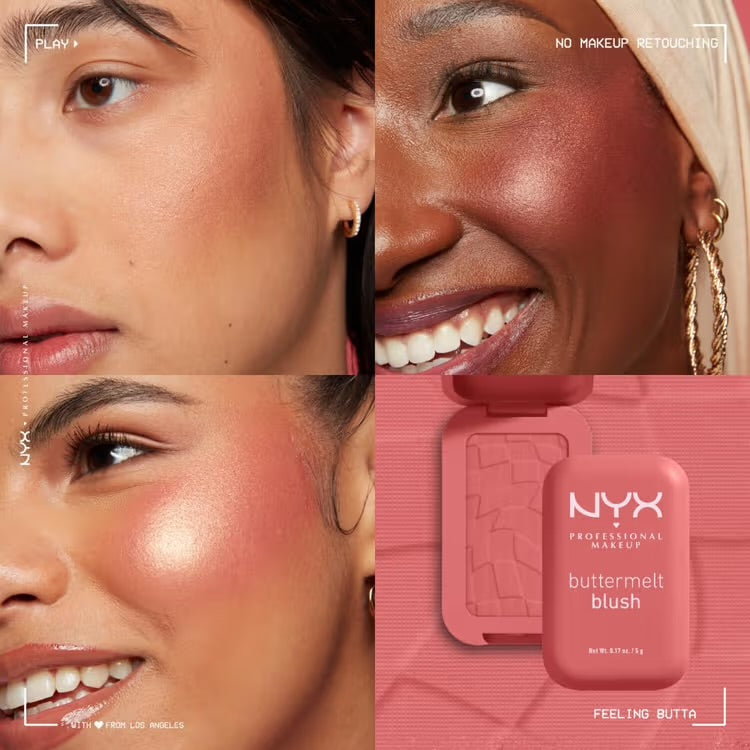 NYX Professional Makeup Buttermelt Blush – Feeling Butta