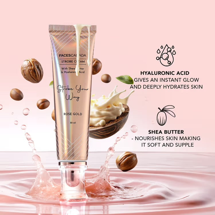Faces Canada Strobe Cream – Primer + Highlighter + Moisturizer (30ml)