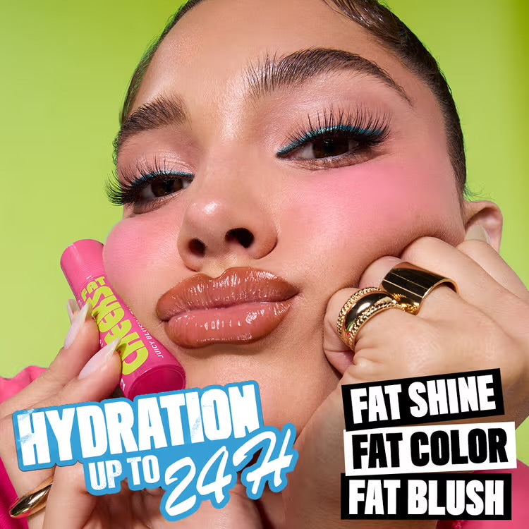 NYX Professional Makeup Fat Cheeks Juicy Liquid Blush - Fig Fizz 02 (8ml)
