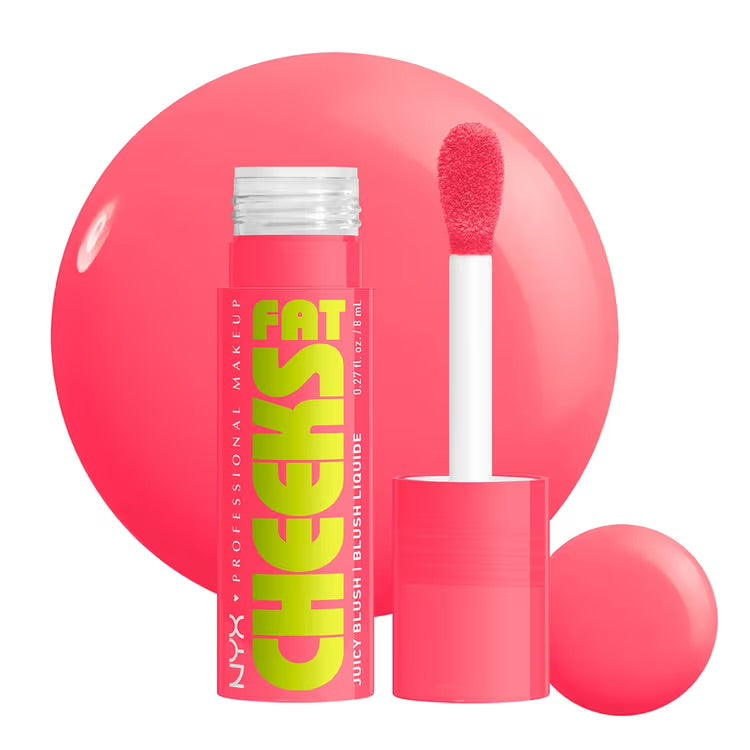 NYX Professional Makeup Fat Cheeks Juicy Liquid Blush - Guava Gush 03 (8ml)