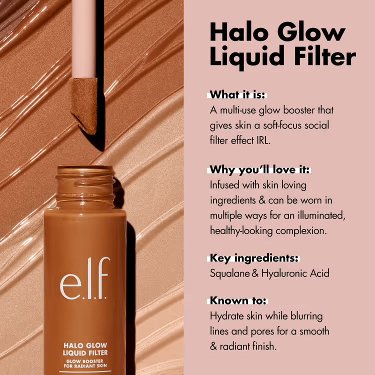 e.l.f. Cosmetics Halo Glow Liquid Filter (31.5ml)