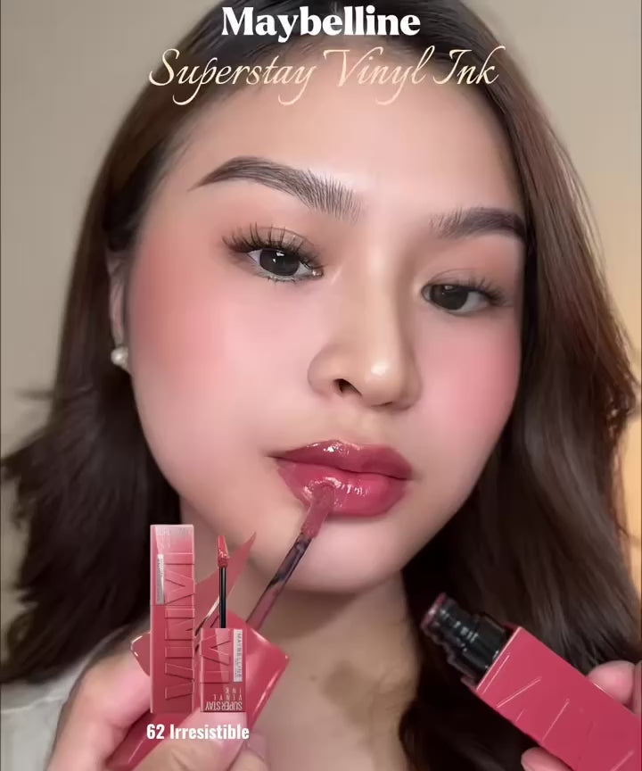 Maybelline Super Stay Vinyl Ink Liquid Lipstick – 62 Irresistible