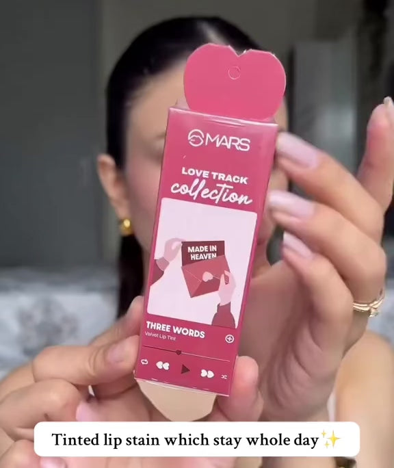 MARS Love Track Velvet Lip Tint - Three Heart